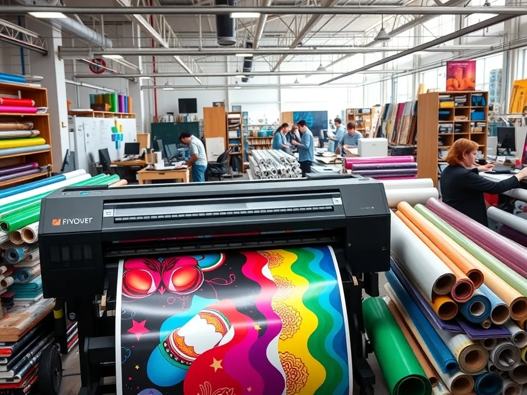 Jakie branże najczęściej korzystają z druku wielkoformatowego